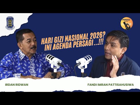 Hari Gizi Nasional 2026?? Ini Agenda PERSAGI Kabupaten Tanah Datar!!! | PERSAGI Kabupaten Tanah Datar PODCAST Eps. 16